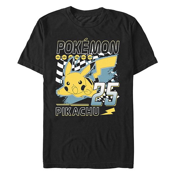 

Футболка Big & Tall Pokemon Pikachu 25 Winner Graphic Licensed Character