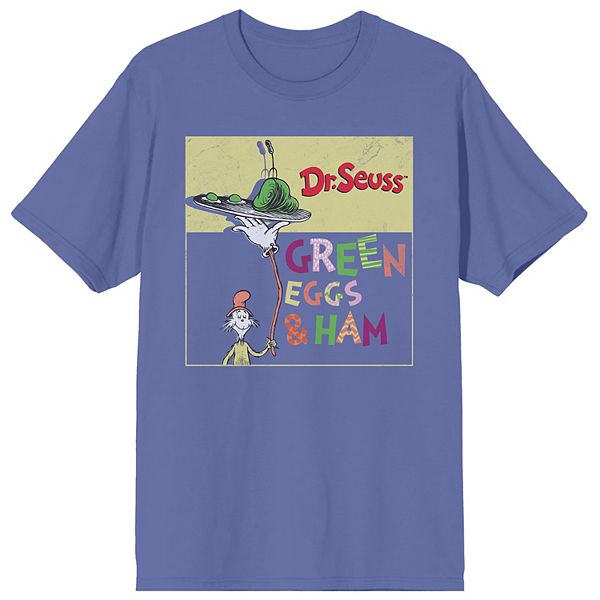 

Мужская футболка с принтом Dr Seuss Green Eggs & Ham Licensed Character