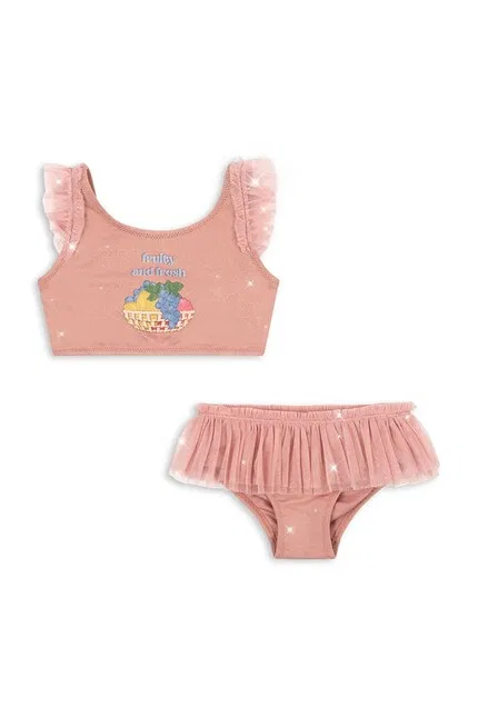 Купальник детский двухчастный Amandine bikini Konges Sløjd, розовый — фото 2