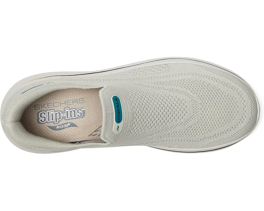 Кроссовки SKECHERS Performance Go Walk Arch Fit N-joy Dale Hands Free Slip-in, Taupe — фото 2