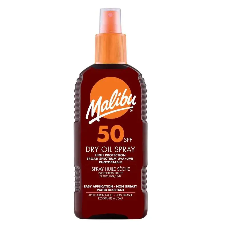 

Крем для тела Aceite Seco En Spray Spf50 Malibu, 200 мл