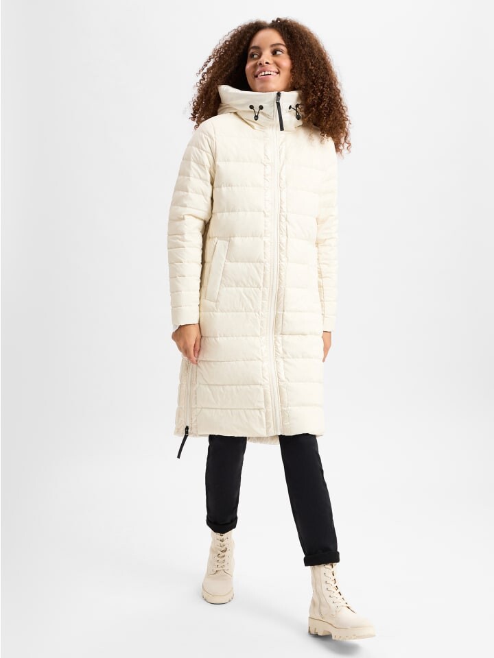 

Пуховик DKNY Mantel, экрю