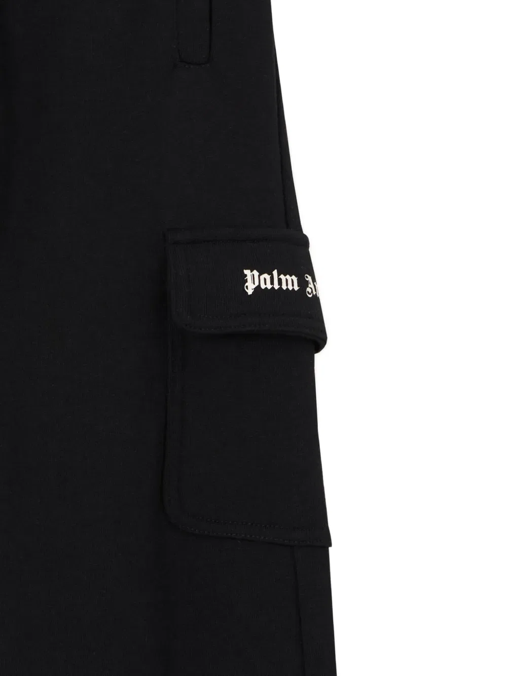 Спортивные брюки-карго с логотипом Palm Angels Kids, черный — фото 3