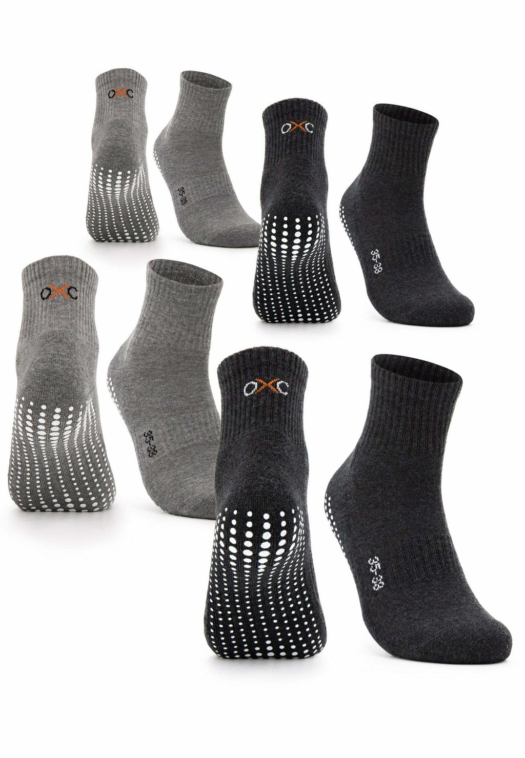 

Носки 2-4 PACK STOPPERSOCKEN Occulto, цвет grau-schwarz