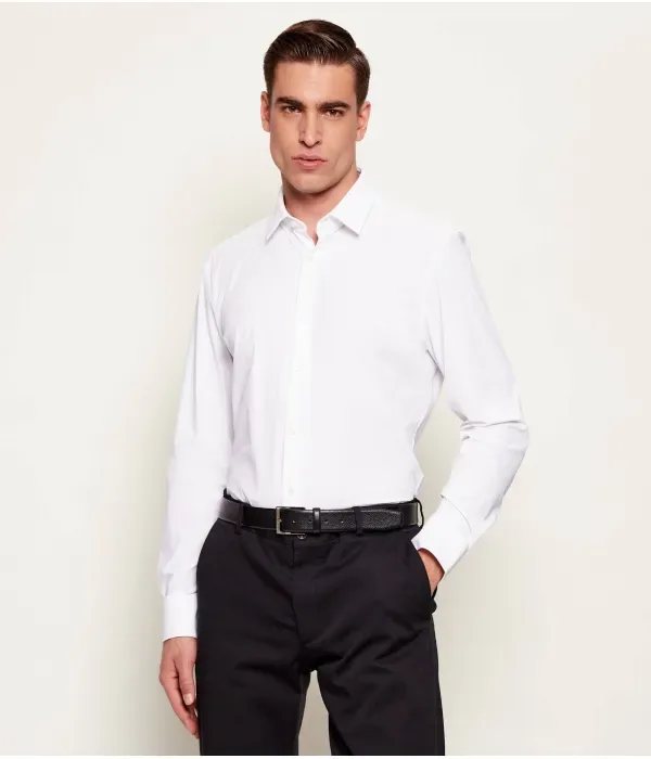 Футболка P-HANK-SK-261 slim fit Boss, белый