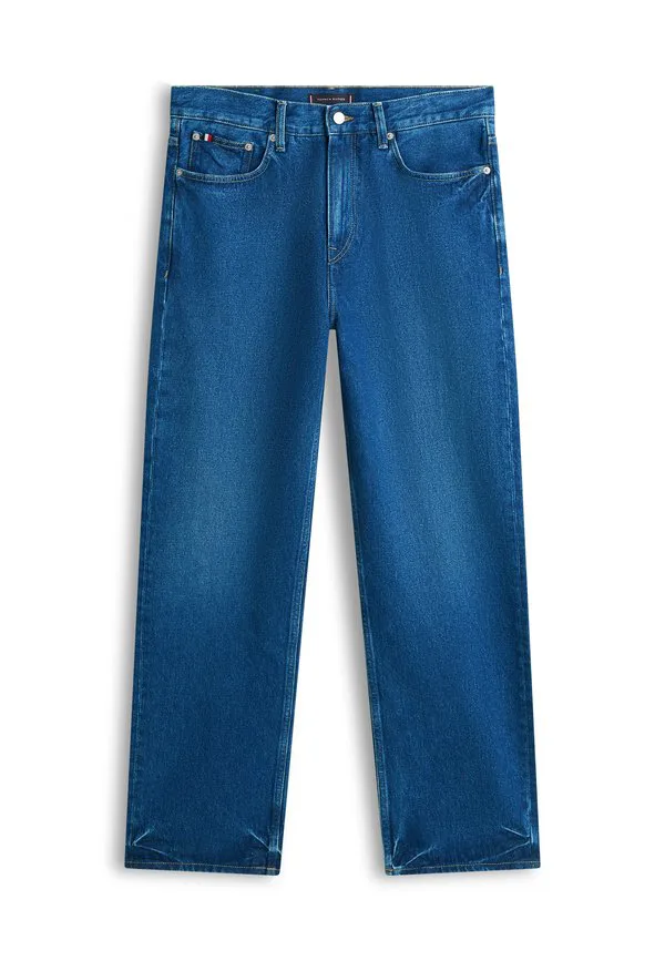 Джинсы прямого кроя с вышивкой флага Tommy Hilfiger, Ike Blue — фото 3