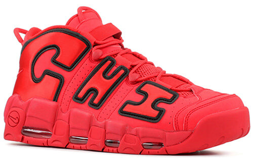 Кроссовки Air больше uptempo qs Nike, красный — фото 2