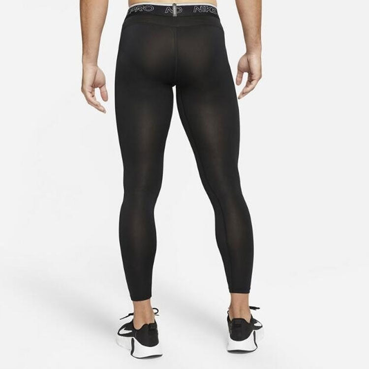 Брюки Men's Nike Casual Training Environmental Friendly Breathable Tight Gym Long Pants/Trousers Black — фото 4