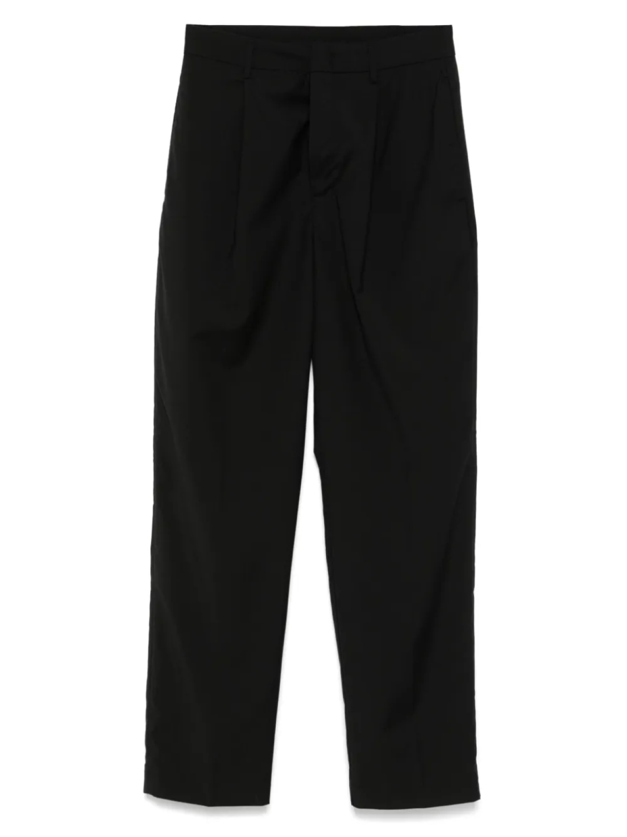 

Шерстяные брюки Emporio Armani, черный