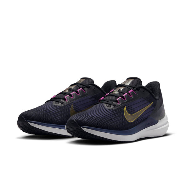Кроссовки Air Winflo 9 Nike, черный — фото 3