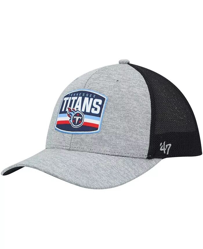 

Мужская гибкая шляпа мотиватора Tennessee Titans серо-темно-синего оттенка '47 Brand