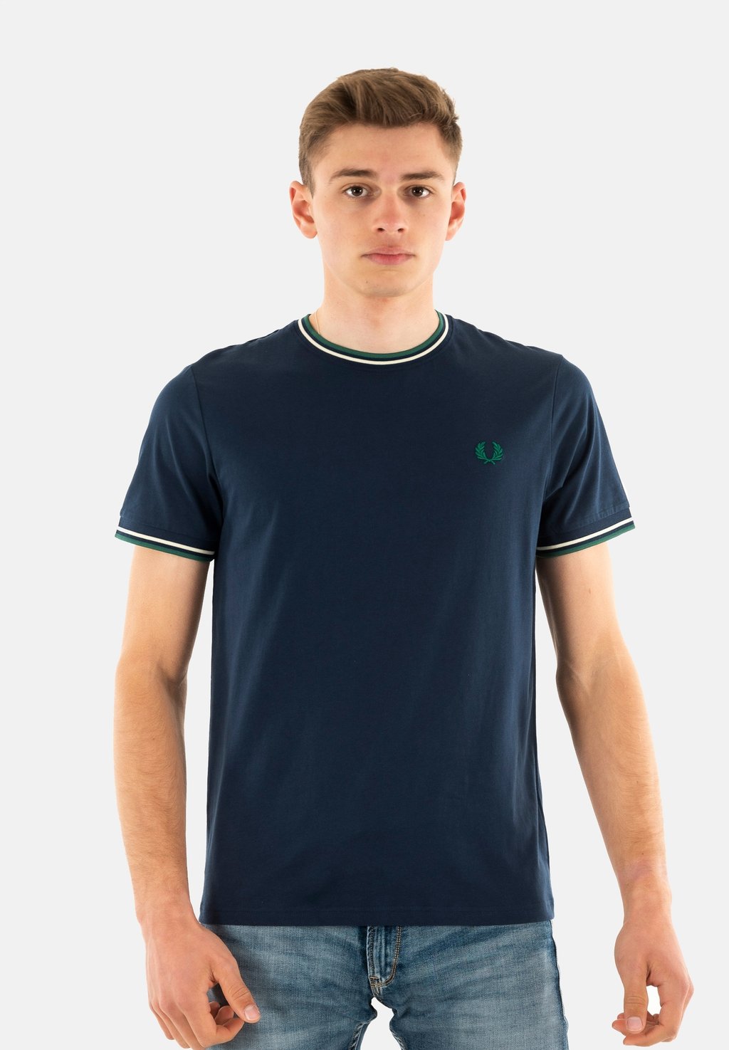 

Базовая футболка Fred Perry, синий