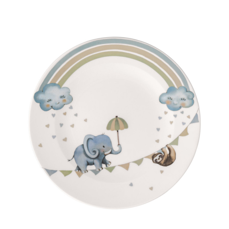 

Детская тарелка Walk Like An Elephant плоская 21 см Villeroy & Boch, белый/красочный