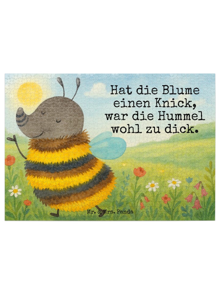 

Mr. & Mrs. Panda Головоломка «Шмель» с пушистым рисунком и надписью белого цвета