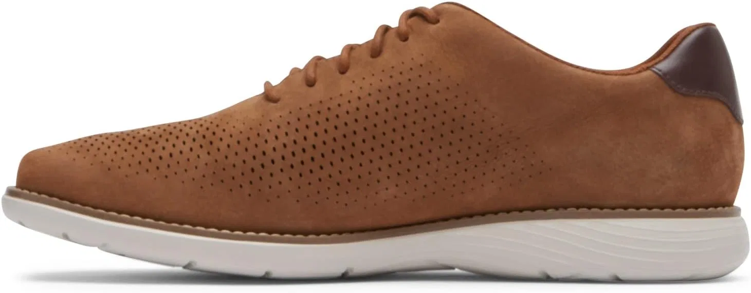 Мужские оксфорды Rockport Garett Ubal, Light Brown — фото 4