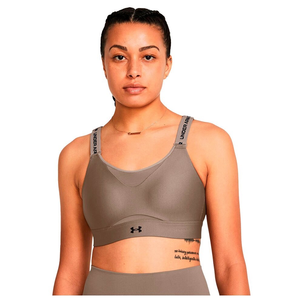 

Спортивный бюстгальтер Under Armour Infinity 2.0 High Support, коричневый