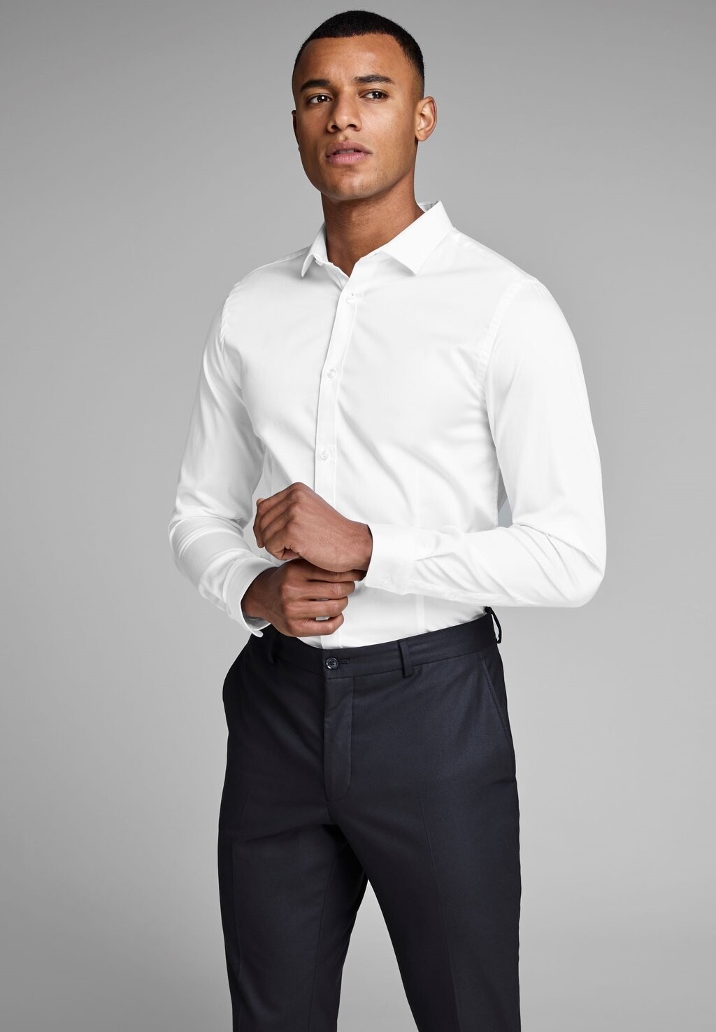 

Классическая рубашка Jack & Jones, белая