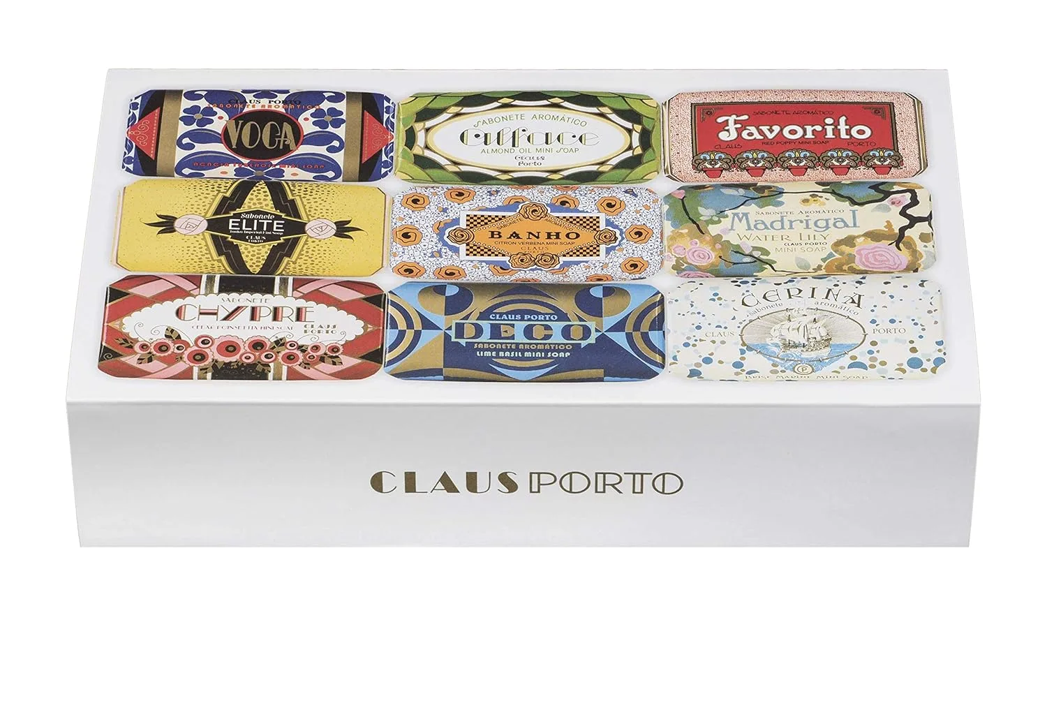 Подарочный набор Claus Porto Gift Box Deco Collection Set с защитным чехлом — фото 2