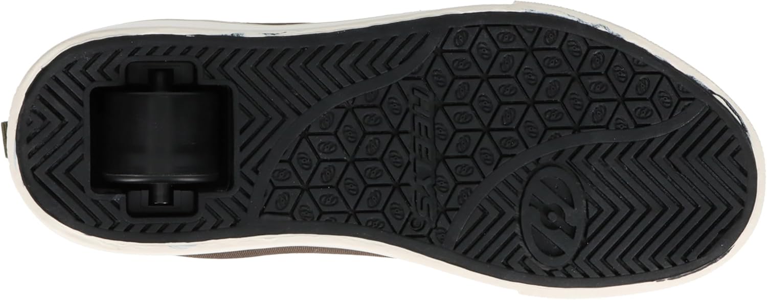 Кроссовки Heelys для детей и подростков Pro 20 с вышивкой, зеленый/коричневый — фото 4