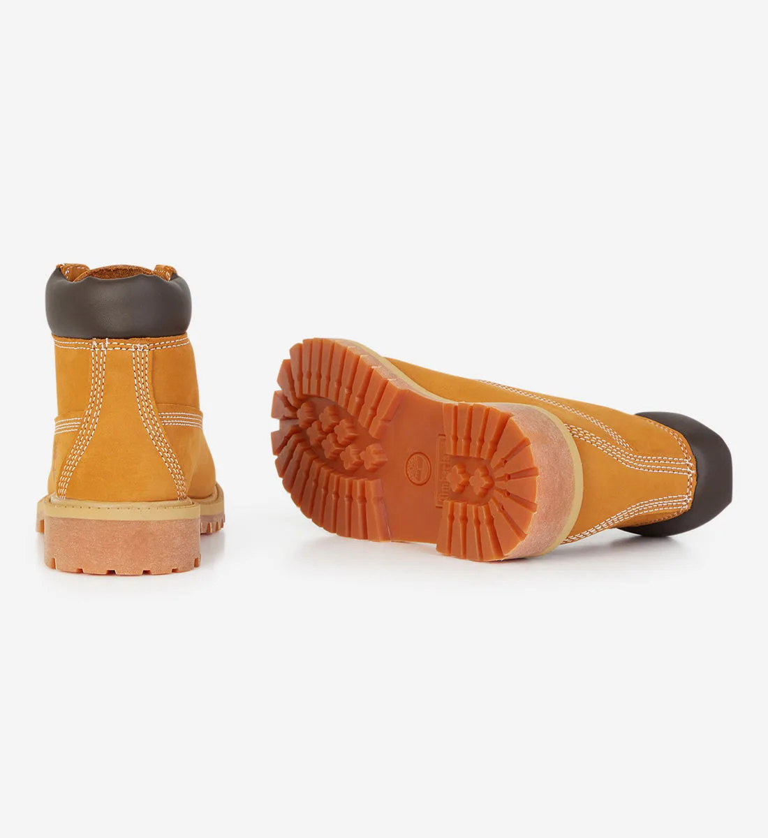 Ботинки Timberland Premium 6 нубук, коричневый — фото 4