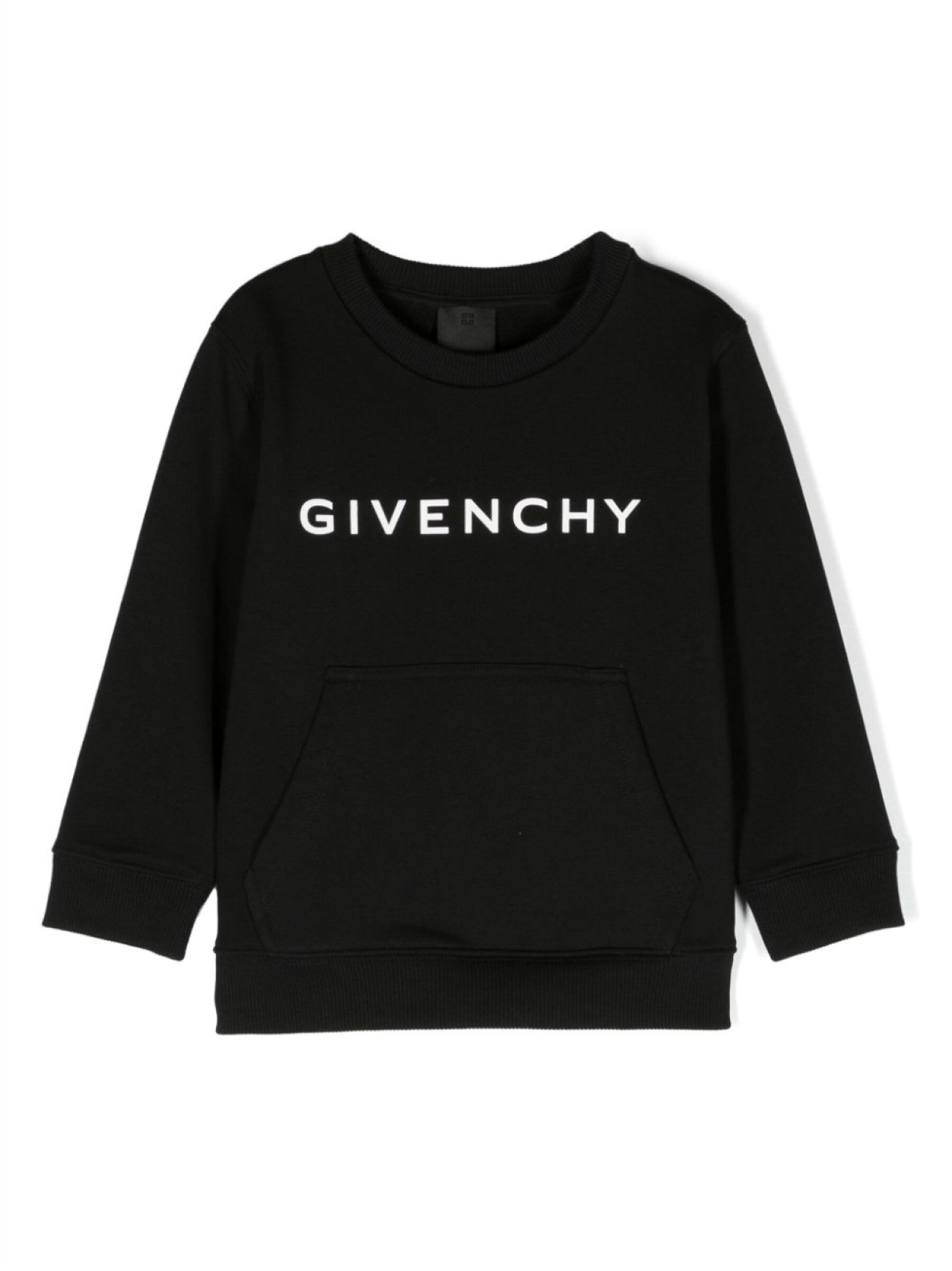 

Givenchy Kids толстовка с логотипом и принтом, черный