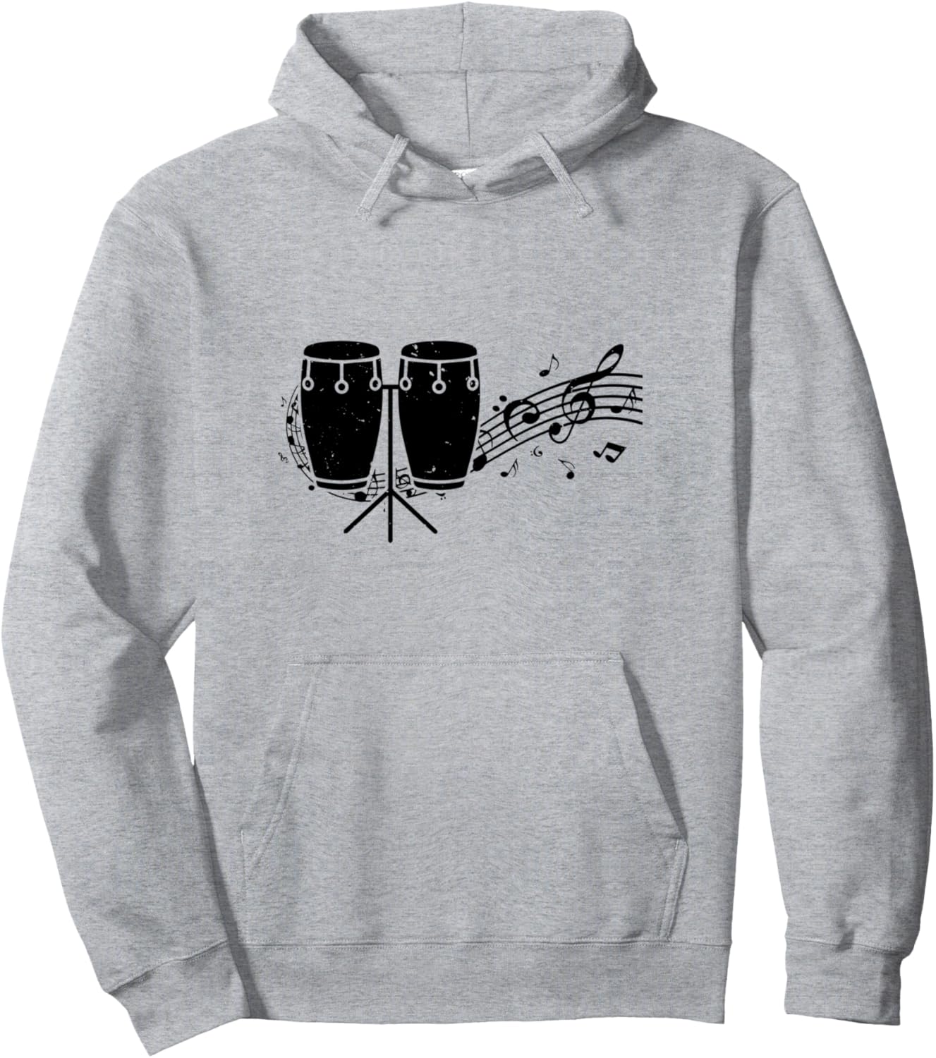 

Игрок на конгах, барабанщик на конгах, музыка, толстовка с изображением конга-барабана Conga Drummer Conga Drum Player Conga Music, серый