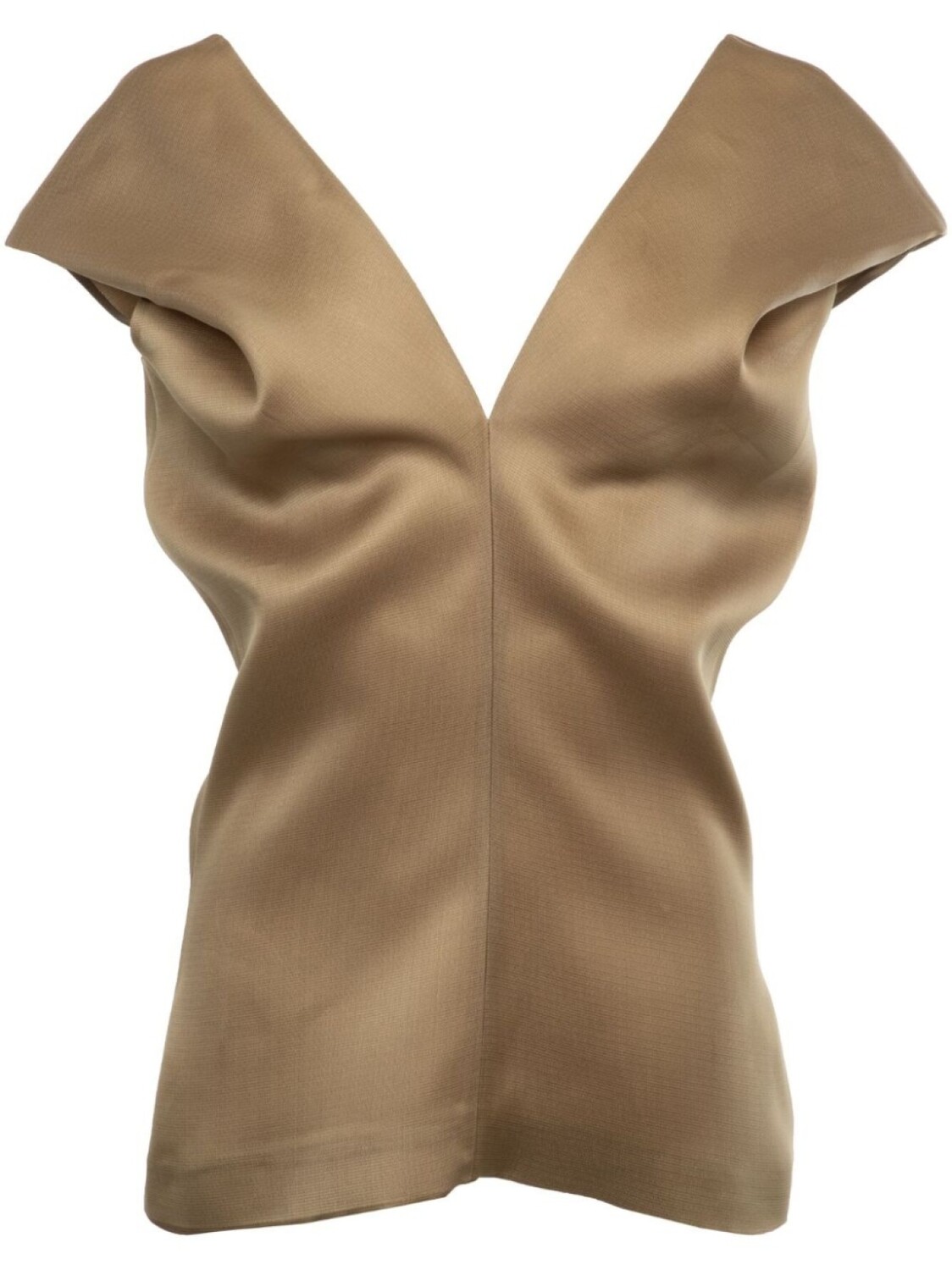 

KHAITE ами топ, коричневый