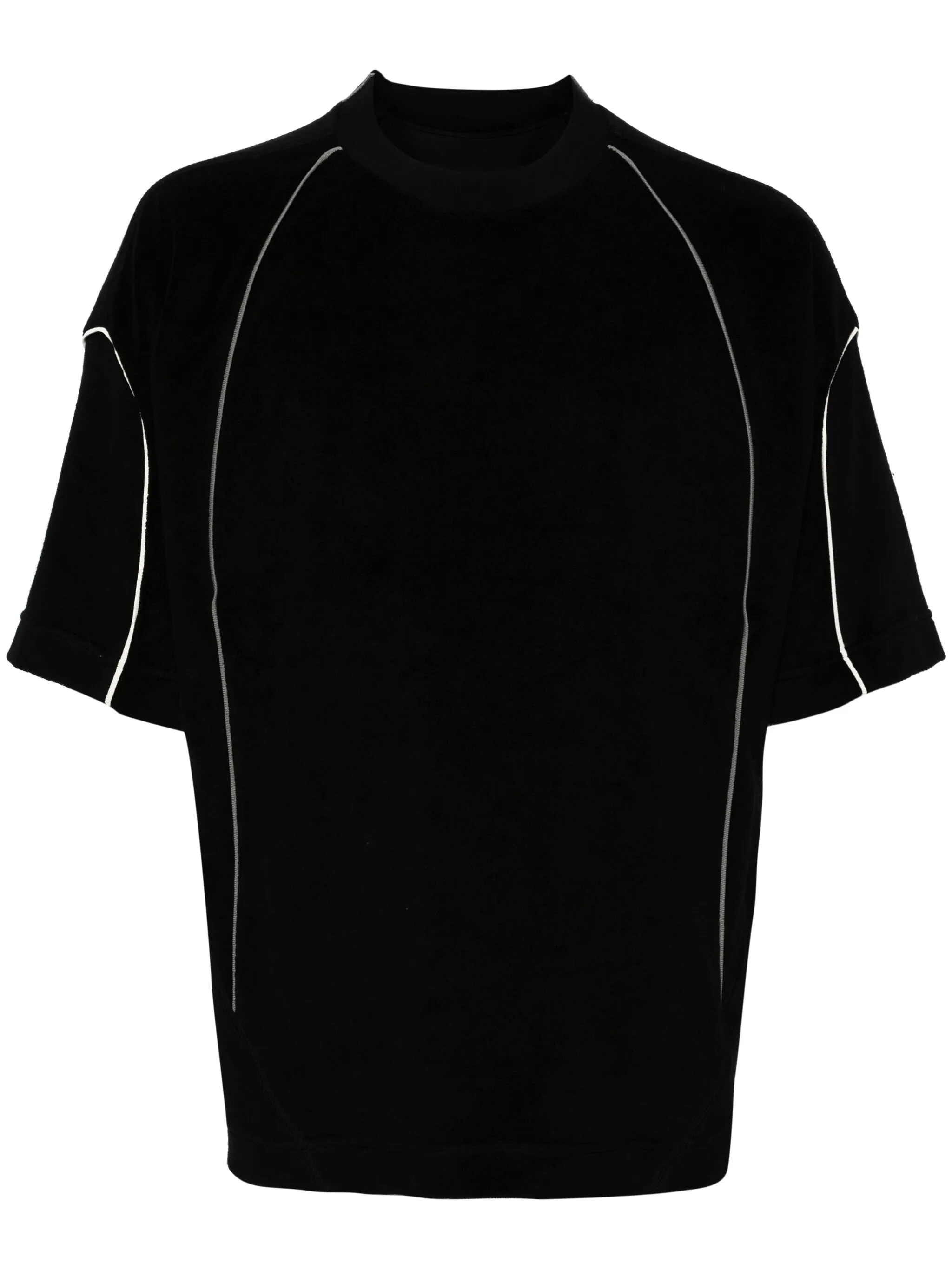 

Футболка с контрастной отделкой Croquis, черный