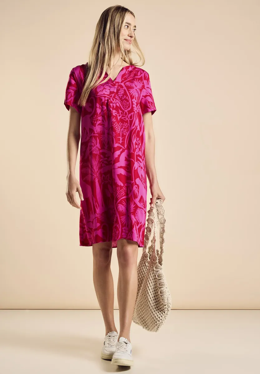 

Платье-туника STREET ONE с цветочным принтом, розовый