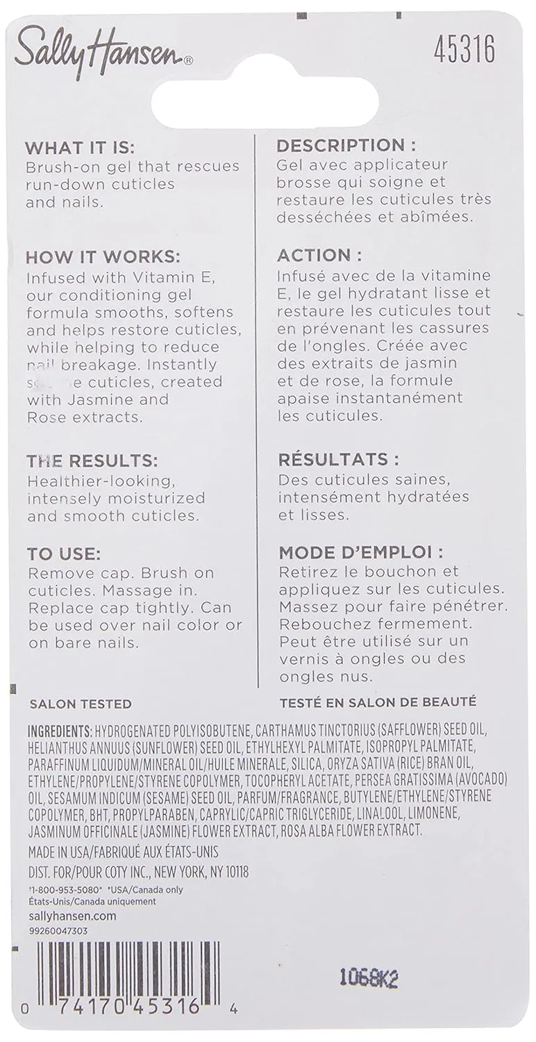 Масло для кутикулы Sally Hansen Cuticle Rehab, 8.8 мл Sally Hansen — фото 3