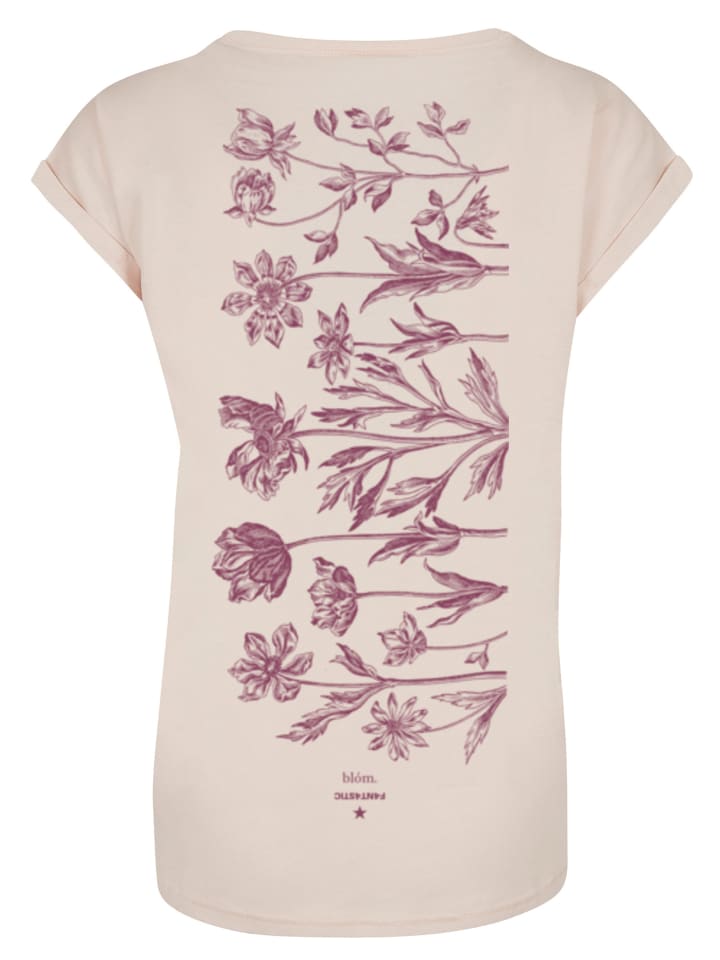 

Футболка с удлиненными плечами, с цветочным узором, синяя, в цвете белый песок F4NT4STIC, Синий, Футболка с удлиненными плечами, с цветочным узором, синяя, в цвете белый песок F4NT4STIC