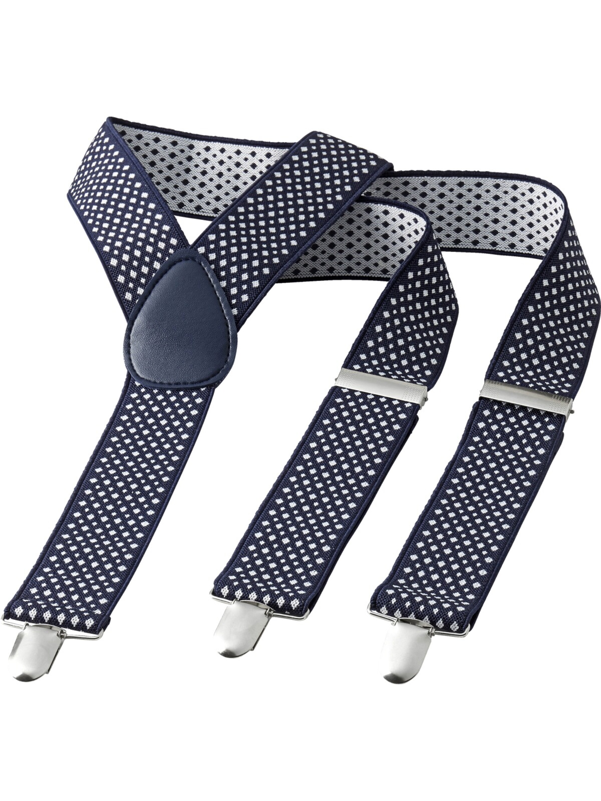 

Jan Vanderstorm Подтяжки 'Ibert' в цвете Navy