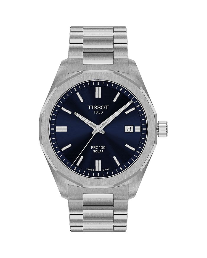 

PRC100 Солнечные часы, 39 мм Tissot, черный
