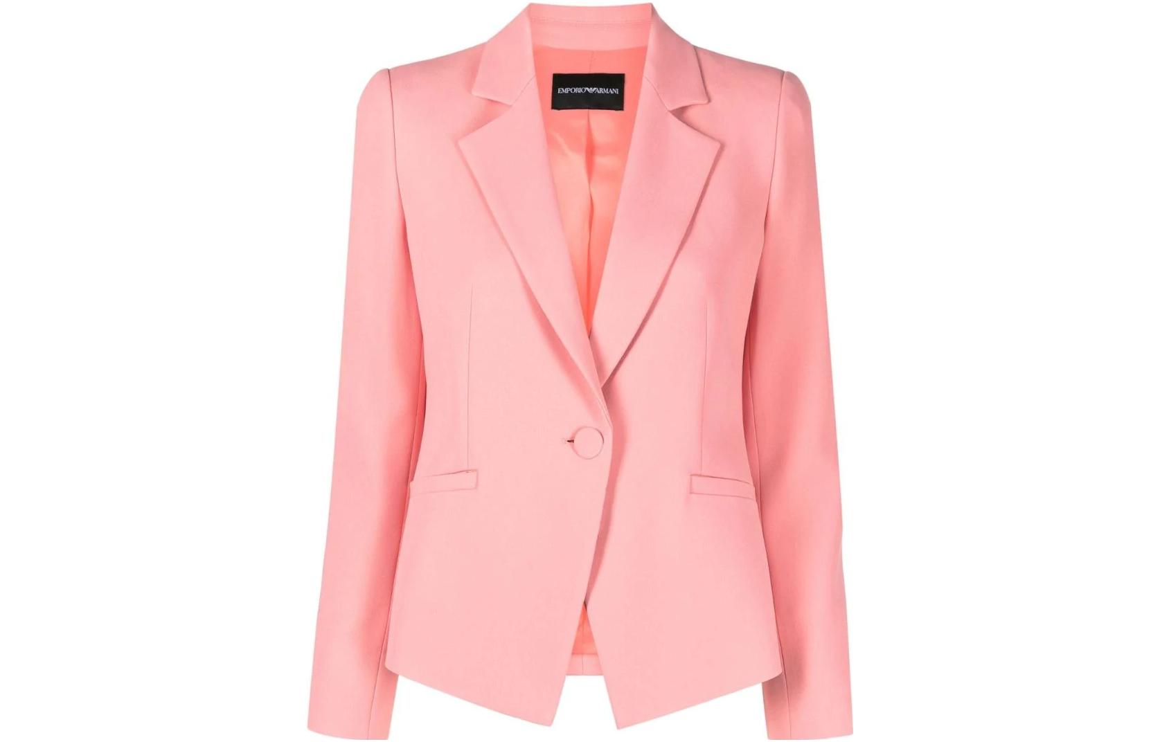 

EMPORIO ARMANI Женский деловой костюм розовый