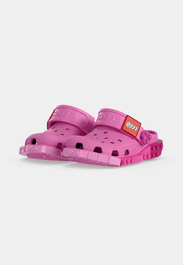 Тапочки Lego Crocs, цвет розовая карамель — фото 3