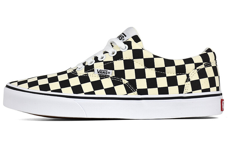 

Кроссовки Vans Doheny Lace Up Checkboard 'Black Yellow'