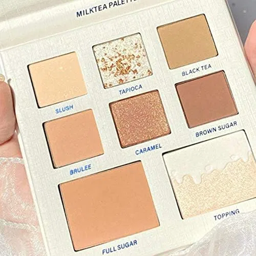 Тени для век 8 цветов Wbllgg Caramel