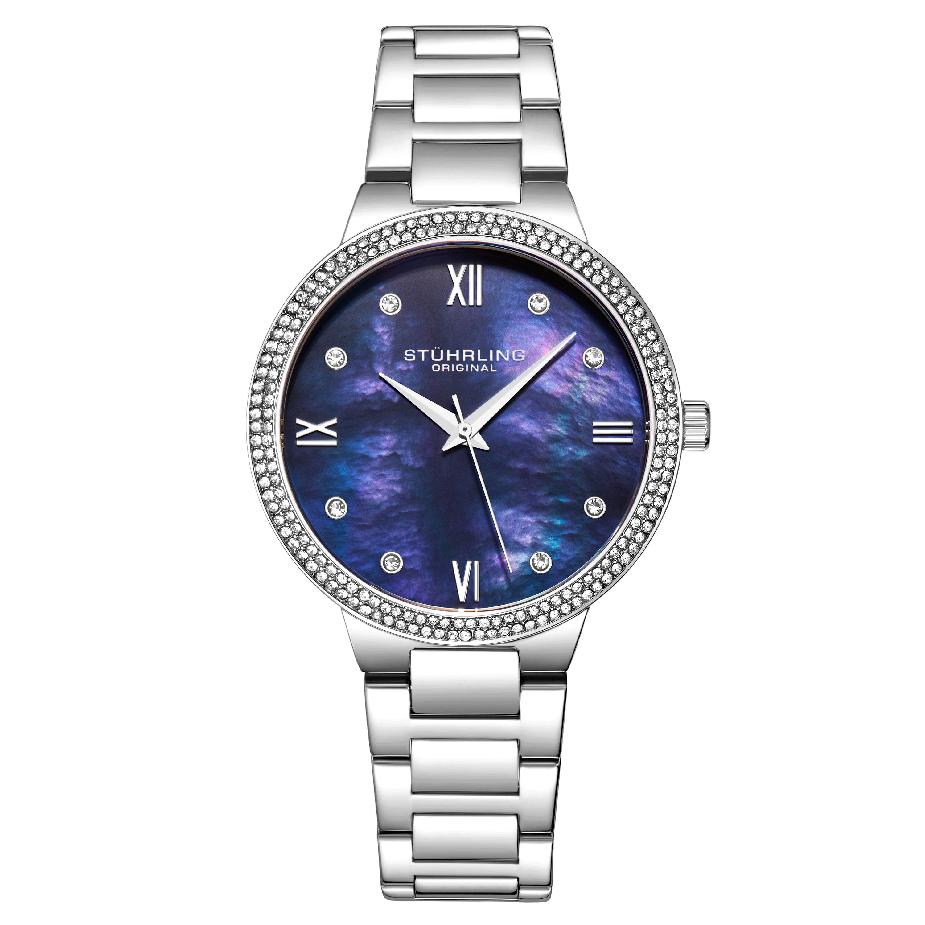 

Часы женские Stuhrling Original, серебряный/синий