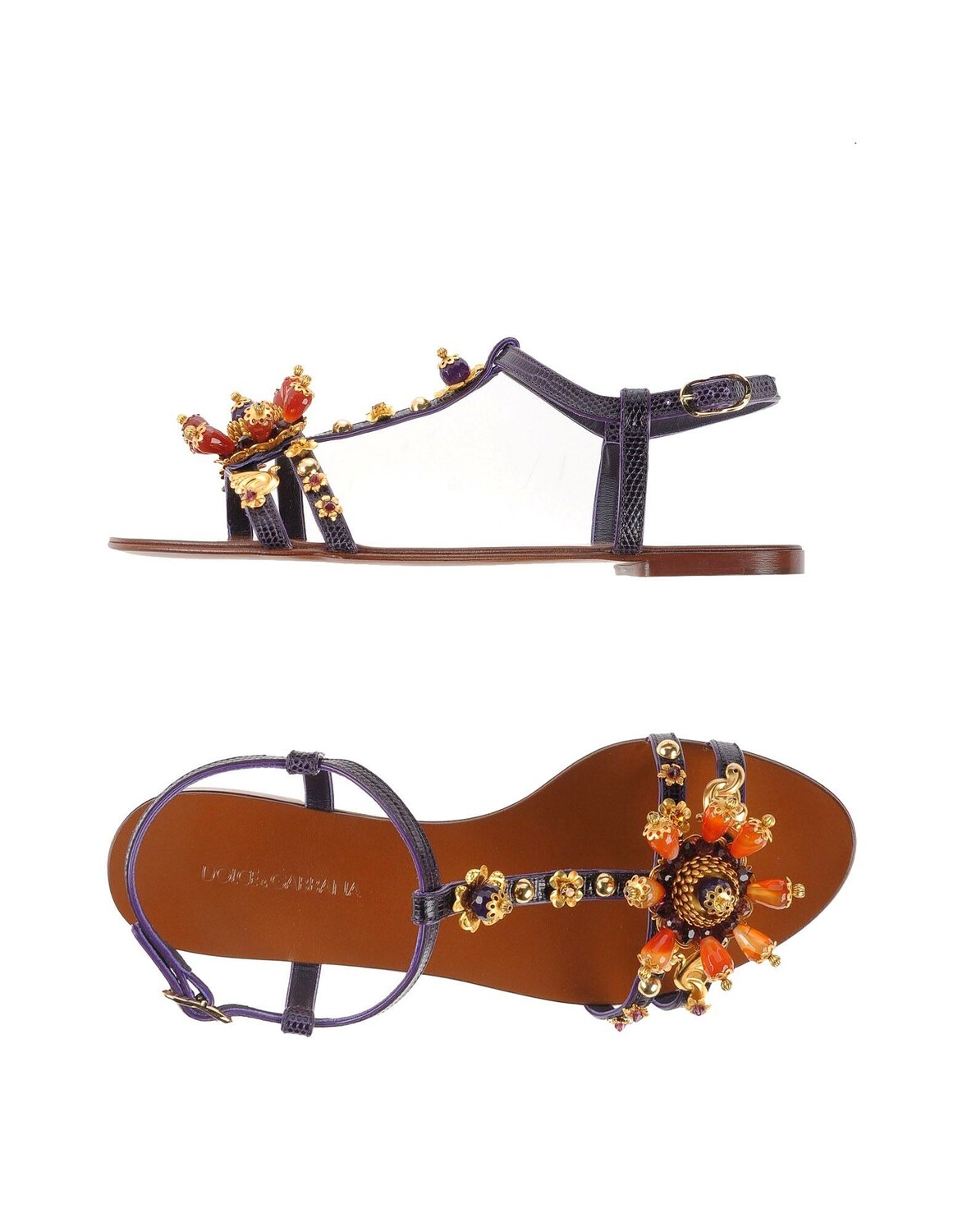 

Сандалии Dolce&Gabbana, фиолетовый
