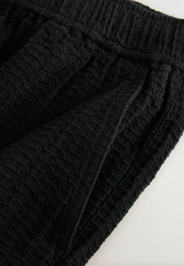 Брюки Next, black honeycomb, черный — фото 3