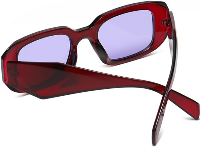 

Солнцезащитные очки с защитой от УФ-излучения UV400 | Толстая оправа, градиентные линзы 90-х годов | Яркие линзы для занятий спортом на открытом воздухе и вождения DSVIGF, 09