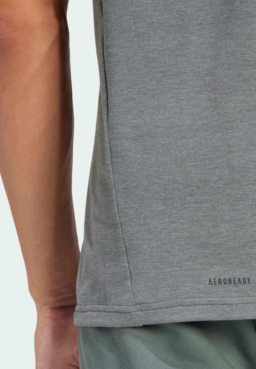 Топ Designed For Workout Adidas, цвет dgh solid grey — фото 4