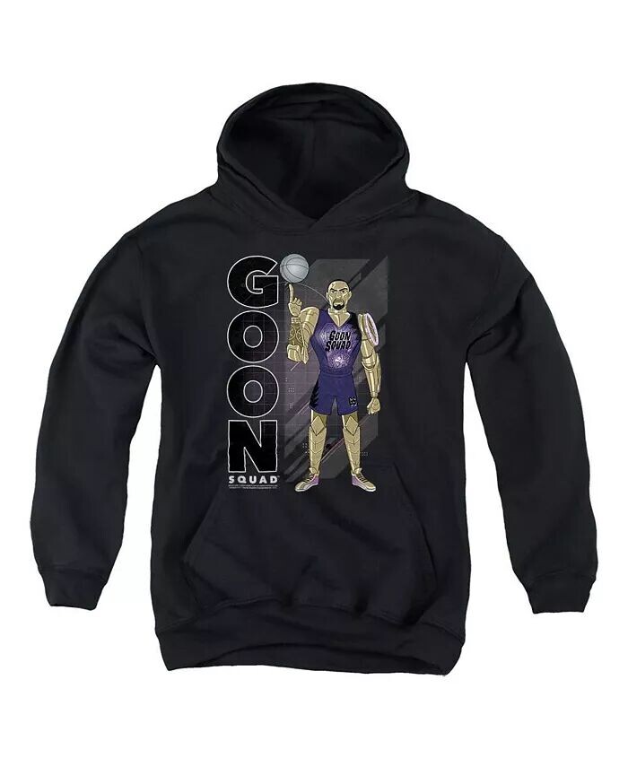 

Толстовка с капюшоном для мальчиков Youth Goon Squad Chronos Space Jam 2, черный