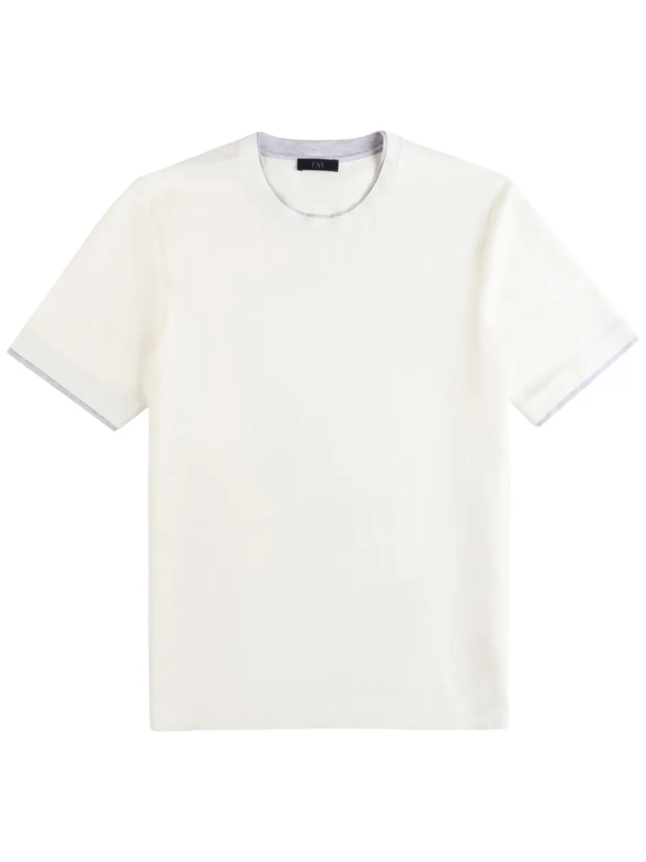 

Fay футболка с короткими рукавами, белый