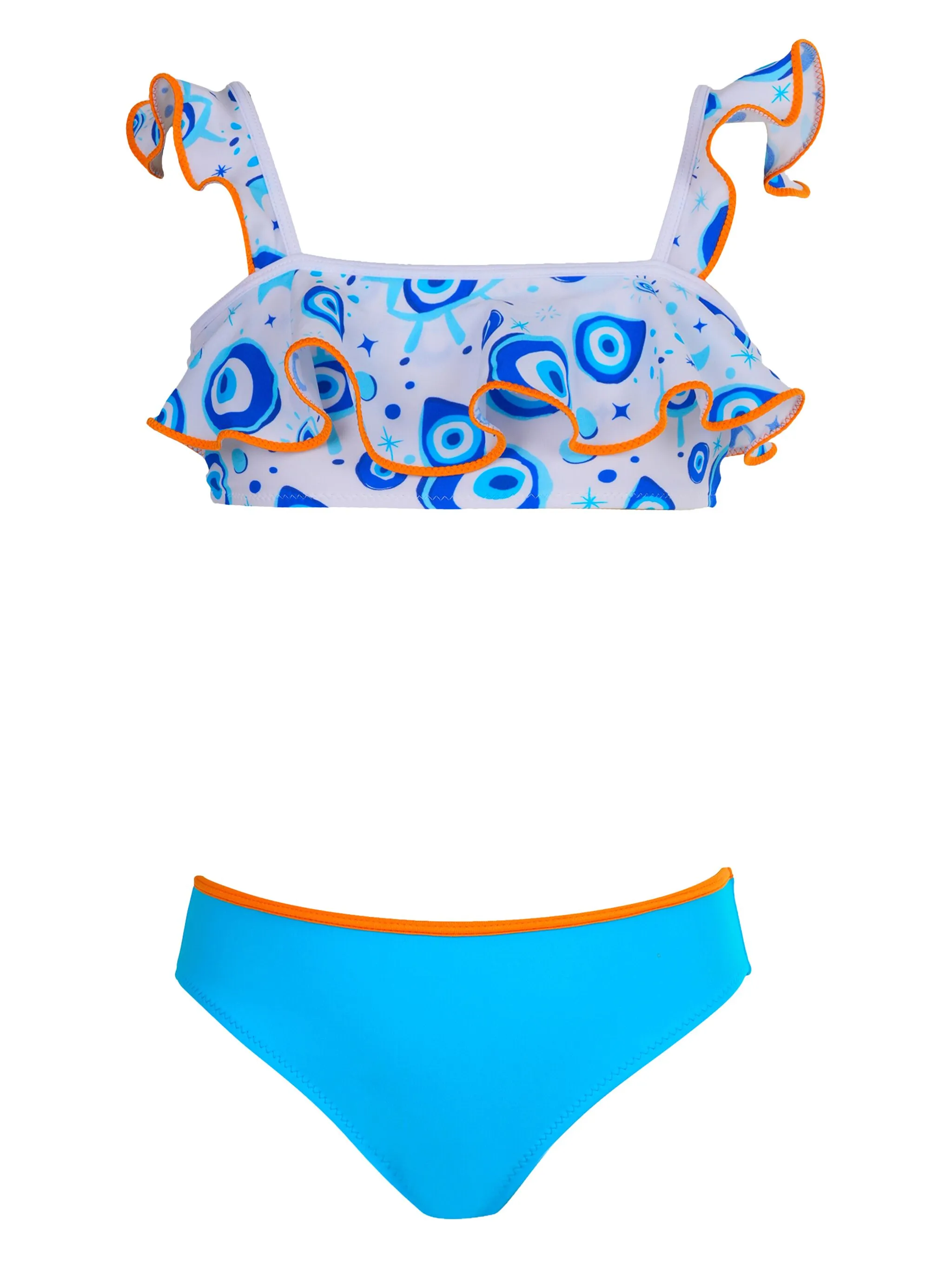 

Бикини с принтом Nessi Byrd Kids, белый