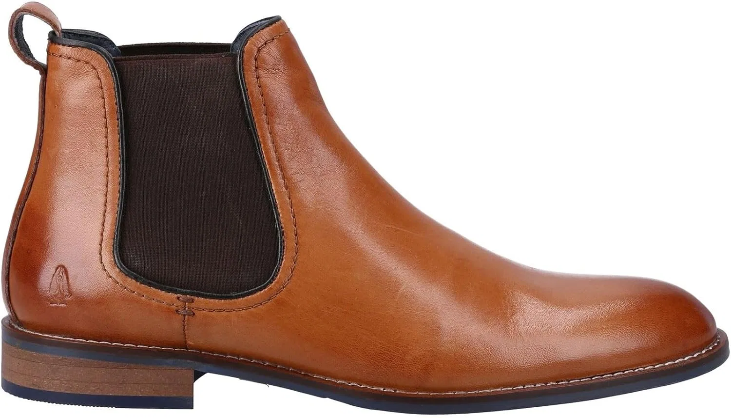 Мужские кожаные ботинки Hush Puppies Diego Chelsea, бежевого цвета — фото 4