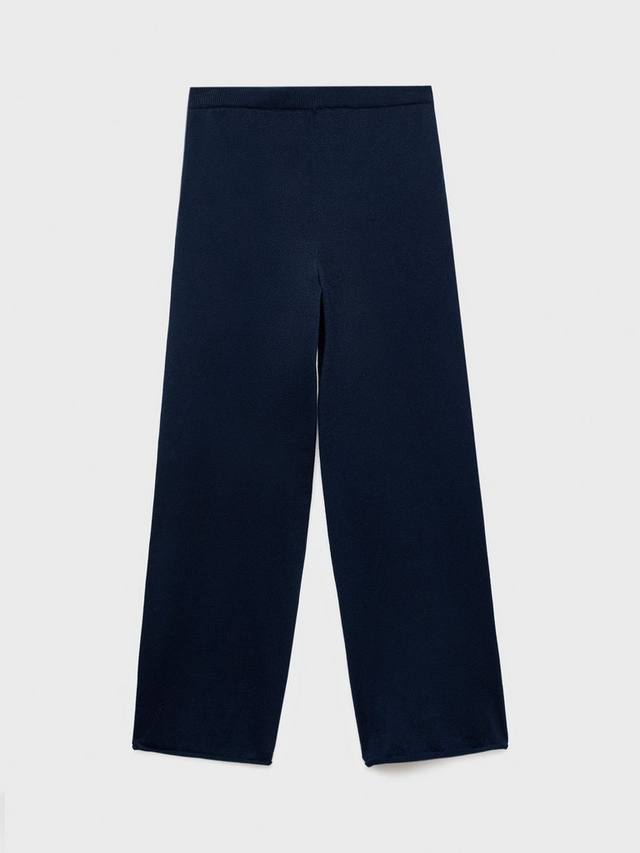 Детские брюки Megan из хлопкового трикотажа Mango, Navy — фото 2