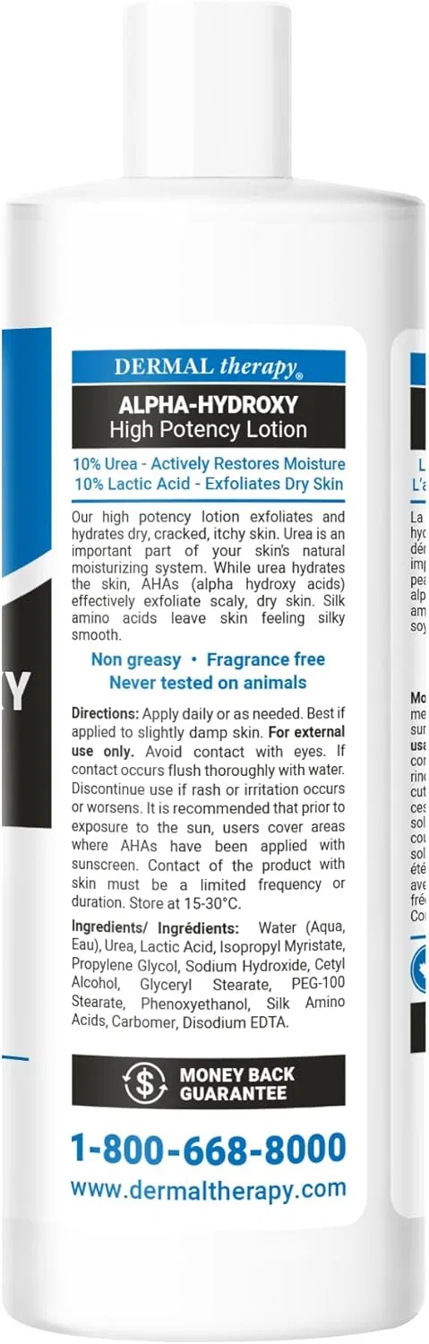 Лосьон для тела Dermal Therapy Alpha Hydroxy High Potency Lotion, 474 мл — фото 3