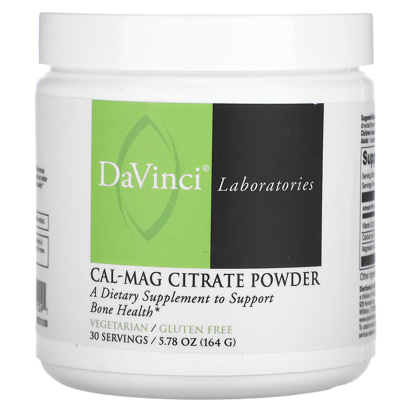 

DaVinci Laboratories, CAL-MAG цитратный порошок, 164 г (5,78 унции)
