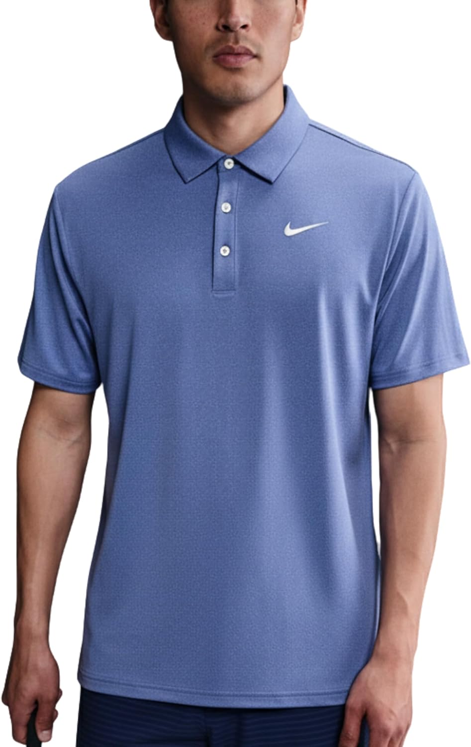 

Мужская футболка-поло для гольфа Nike Dri-FIT Tour, эластичная в 4 направлениях, отводящая влагу, Astronomy Blue/Pale Ivory